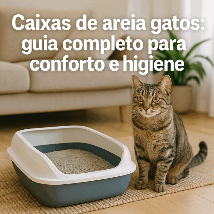 caixas de areia gatos